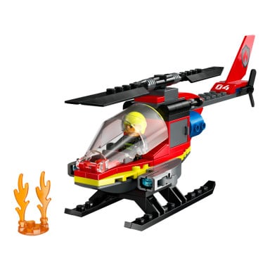 LEGO 60411 City Strażacki helikopter ratunkowy – zdjęcie