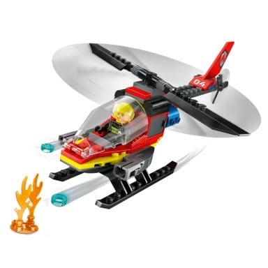 LEGO 60411 City Strażacki helikopter ratunkowy – zdjęcie