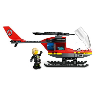 LEGO 60411 City Strażacki helikopter ratunkowy – zdjęcie