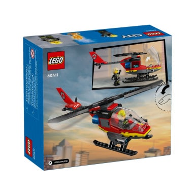 LEGO 60411 City Strażacki helikopter ratunkowy – zdjęcie