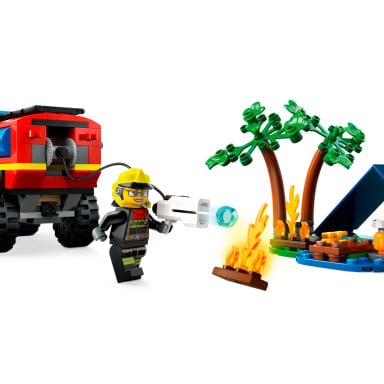 LEGO 60412 City Terenowy wóz strażacki z łodzią ratunkową – zdjęcie