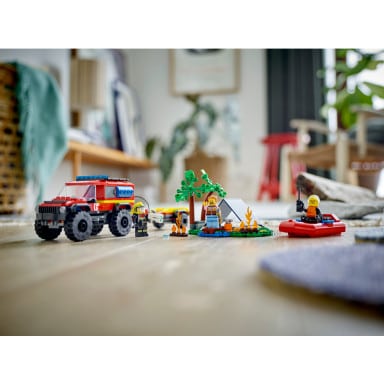 LEGO 60412 City Terenowy wóz strażacki z łodzią ratunkową – zdjęcie
