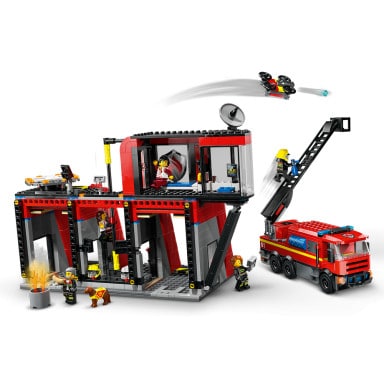 LEGO 60414 City Remiza strażacka z wozem strażackim – zdjęcie