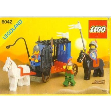 LEGO 6042 Wóz konny z aresztantami i eskortą – zdjęcie