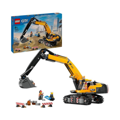 LEGO 60420 City Żółta koparka – zdjęcie