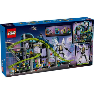 LEGO 60421 City Park Świat Robotów z rollercoasterem – zdjęcie