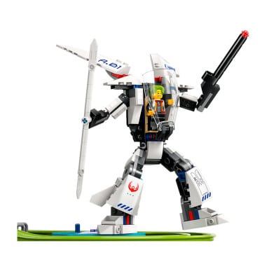 LEGO 60421 City Park Świat Robotów z rollercoasterem – zdjęcie