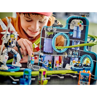 LEGO 60421 City Park Świat Robotów z rollercoasterem – zdjęcie