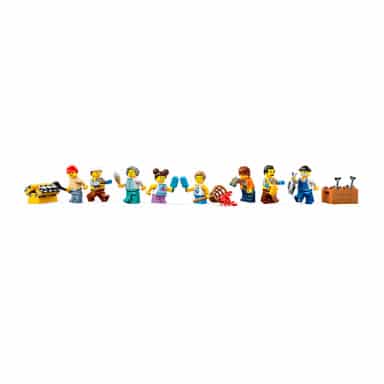 LEGO 60422 City Nadmorski port ze statkiem towarowym – zdjęcie