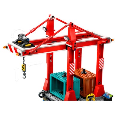 LEGO 60422 City Nadmorski port ze statkiem towarowym – zdjęcie