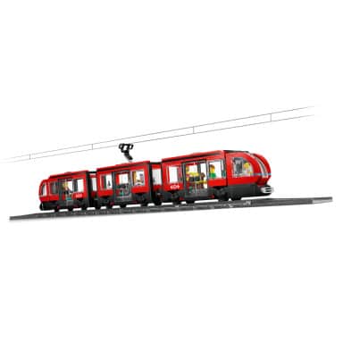LEGO 60423 City Tramwaj miejski ze stacją – zdjęcie