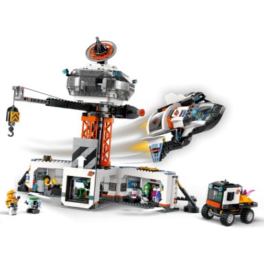 LEGO 60434 City Stacja kosmiczna i stanowisko startowe rakiety – zdjęcie