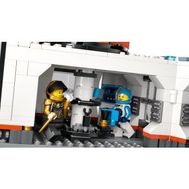 LEGO 60434 City Stacja kosmiczna i stanowisko startowe rakiety – zdjęcie