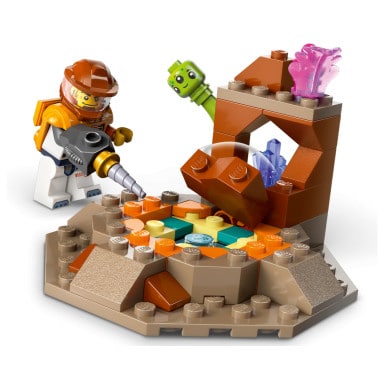 LEGO 60434 City Stacja kosmiczna i stanowisko startowe rakiety – zdjęcie