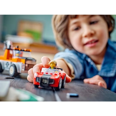 LEGO 60435 City Samochód pomocy drogowej i naprawa sportowego auta – zdjęcie