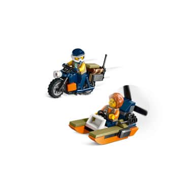 LEGO 60437 City Helikopter badaczy dżungli w bazie – zdjęcie