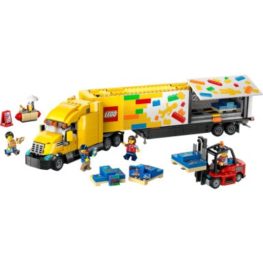 LEGO 60440 City Żółta ciężarówka dostawcza – zdjęcie
