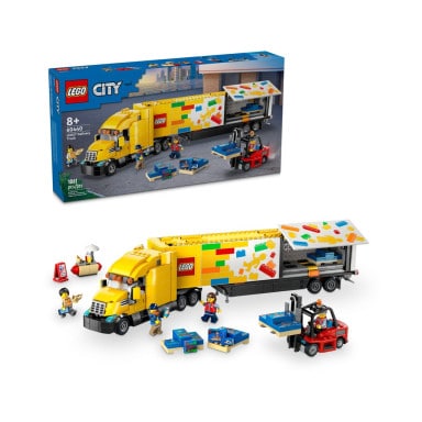 LEGO 60440 City Żółta ciężarówka dostawcza – zdjęcie
