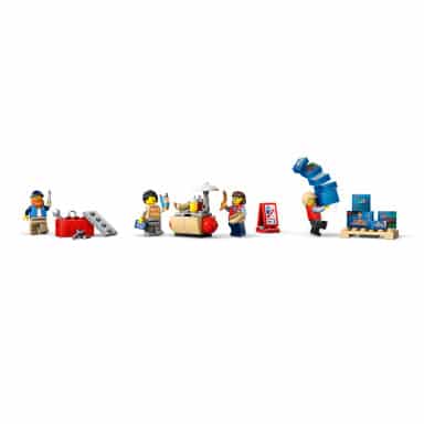 LEGO 60440 City Żółta ciężarówka dostawcza – zdjęcie