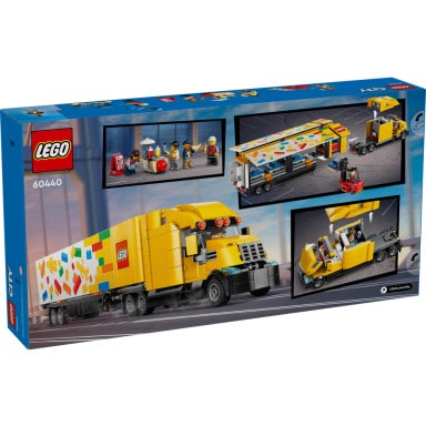 LEGO 60440 City Żółta ciężarówka dostawcza – zdjęcie