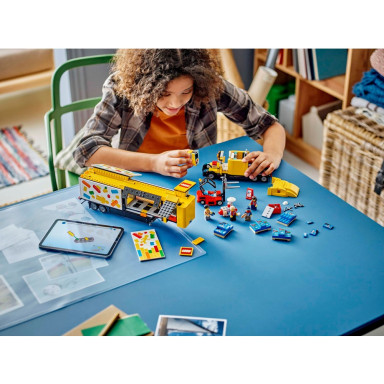 LEGO 60440 City Żółta ciężarówka dostawcza – zdjęcie