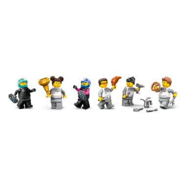 LEGO 60444 City F1 Garaż i bolidy Mercedes-AMG i Alpine – zdjęcie