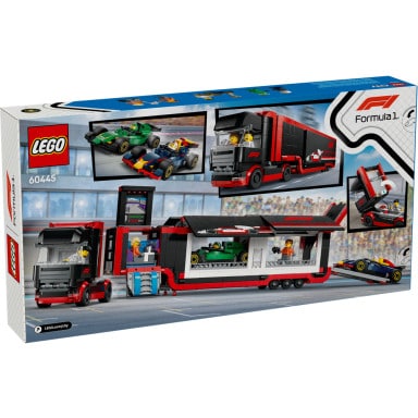 LEGO 60445 City F1 Ciężarówka z bolidami RB20 i AMR24 F1 – zdjęcie