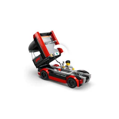 LEGO 60445 City F1 Ciężarówka z bolidami RB20 i AMR24 F1 – zdjęcie