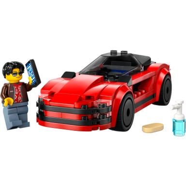 LEGO 60448 City Czerwony samochód sportowy – zdjęcie