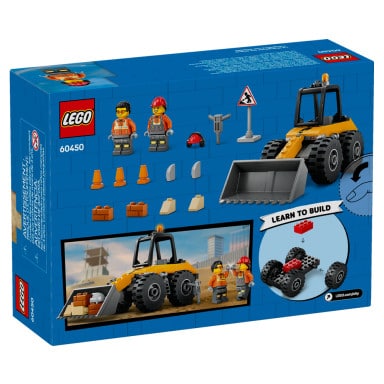 LEGO 60450 City Żółta ładowarka kołowa – zdjęcie