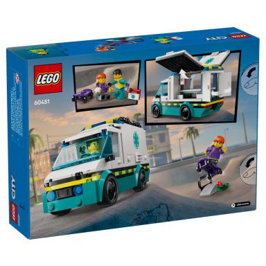 LEGO 60451 City Karetka pogotowia – zdjęcie