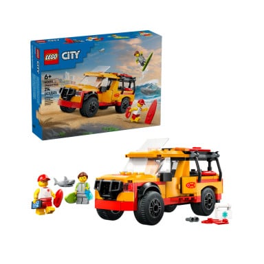 LEGO 60453 City Furgonetka ratowników plażowych – zdjęcie