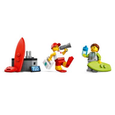 LEGO 60453 City Furgonetka ratowników plażowych – zdjęcie