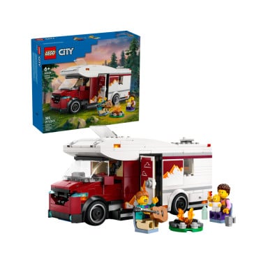LEGO 60454 City Wakacyjny kamper pełen przygód – zdjęcie