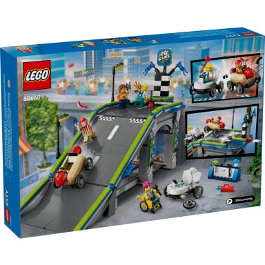 LEGO 60460 City Bez granic: tor z rampami dla wyścigówek – zdjęcie