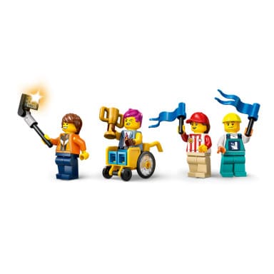 LEGO 60460 City Bez granic: tor z rampami dla wyścigówek – zdjęcie