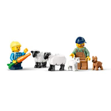 LEGO 60461 City Czerwony traktor z przyczepą i owcą – zdjęcie