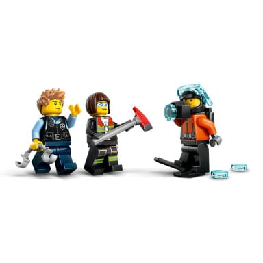 LEGO 60462 City Zestaw z helikopterem, wozem strażackim i łodzią podwodną – zdjęcie