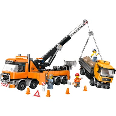 LEGO 60467 City Wóz holowniczy z dźwigiem – zdjęcie