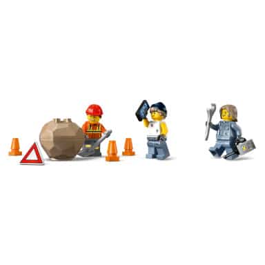 LEGO 60467 City Wóz holowniczy z dźwigiem – zdjęcie