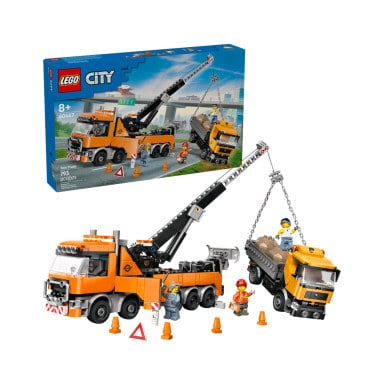 LEGO 60467 City Wóz holowniczy z dźwigiem – zdjęcie