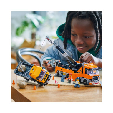 LEGO 60467 City Wóz holowniczy z dźwigiem – zdjęcie