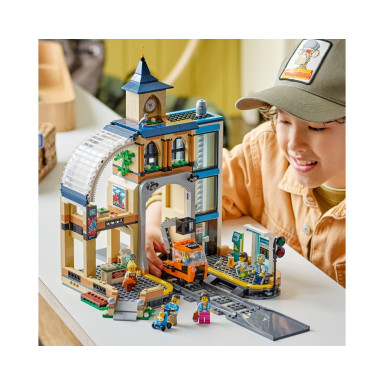 LEGO 60469 City Centralny dworzec kolejowy – zdjęcie