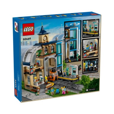 LEGO 60469 City Centralny dworzec kolejowy – zdjęcie