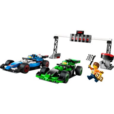 LEGO 60474 City Padok F1 z bolidami VCARB i Sauber – zdjęcie