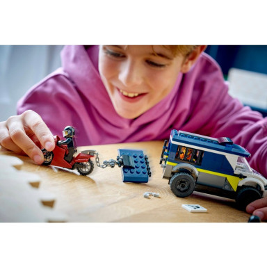 LEGO 60479 City Furgonetka policyjnego konwoju więziennego – zdjęcie