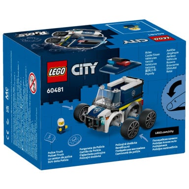 LEGO 60481 City Pojazdy — Ciężarówka policyjna – zdjęcie