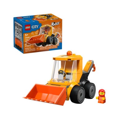 LEGO 60483 City Pojazdy — Ładowarka kołowa – zdjęcie