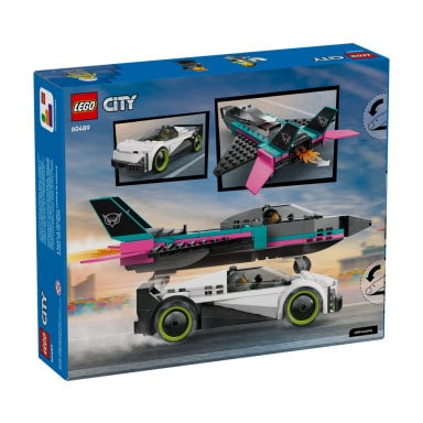 LEGO 60489 City Odrzutowiec kontra samochód – zdjęcie