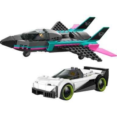 LEGO 60489 City Odrzutowiec kontra samochód – zdjęcie